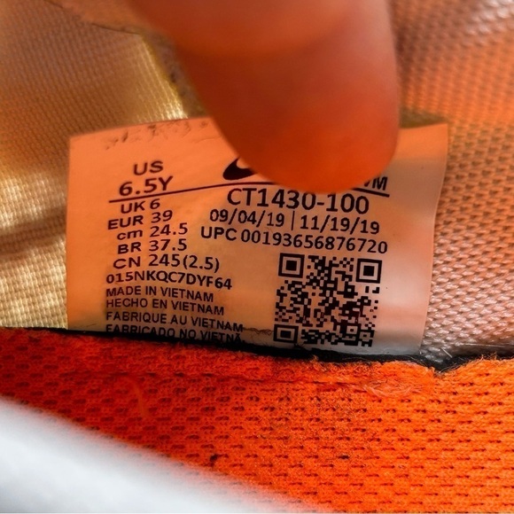 Nike Renew Run Platinum Pink Blast Lace Up Athletic Sneakers Size 8 - Picture 11 of 11